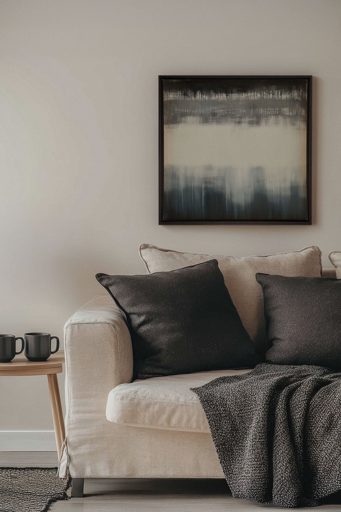 FADING LIGHT, Oeuvre sur toile étirée