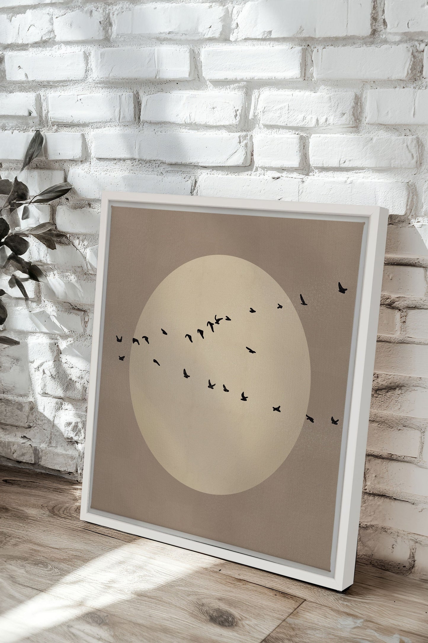 FLIGHT OF LIGHT, Oeuvre sur toile étirée