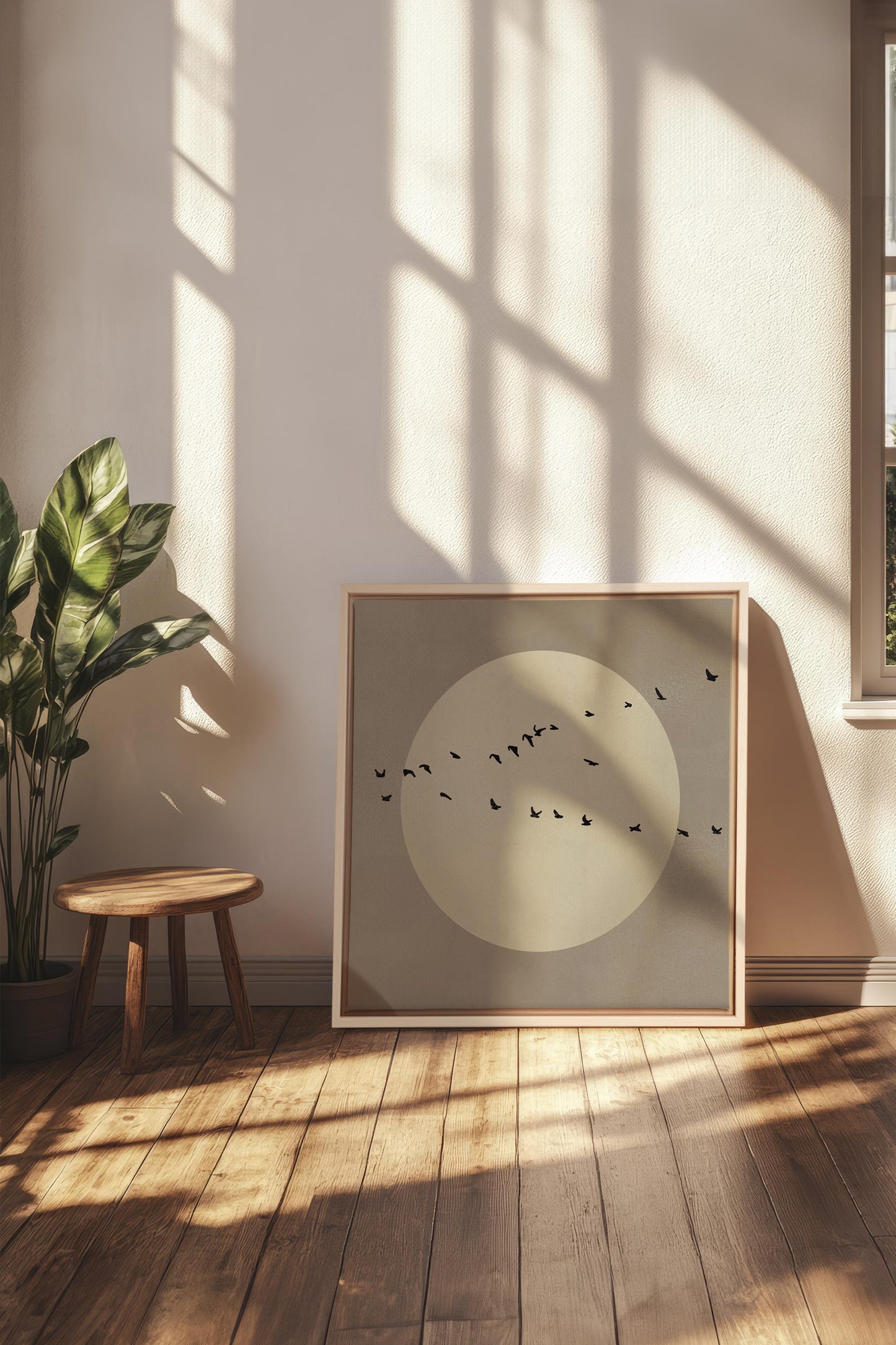 FLIGHT OF LIGHT, Oeuvre sur toile étirée