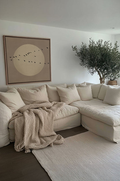 FLIGHT OF LIGHT, Oeuvre sur toile étirée