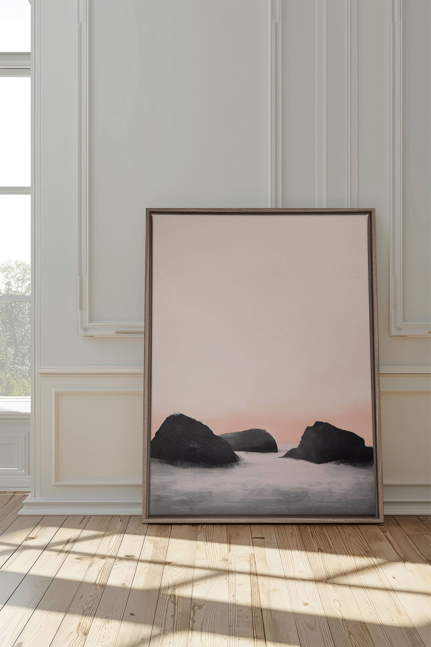 TWILIGHT GLOW, Oeuvre sur toile étirée