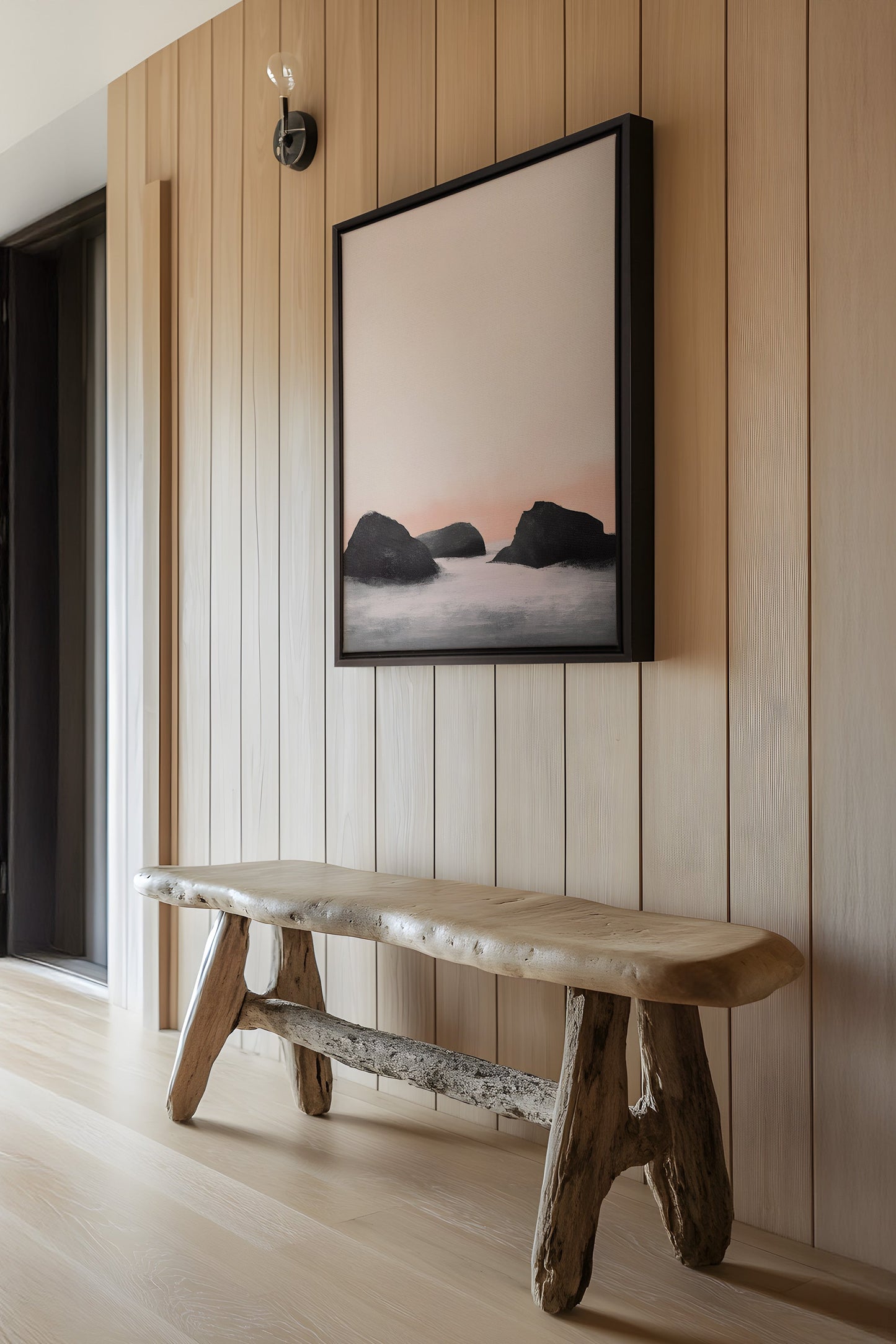 TWILIGHT GLOW, Oeuvre sur toile étirée