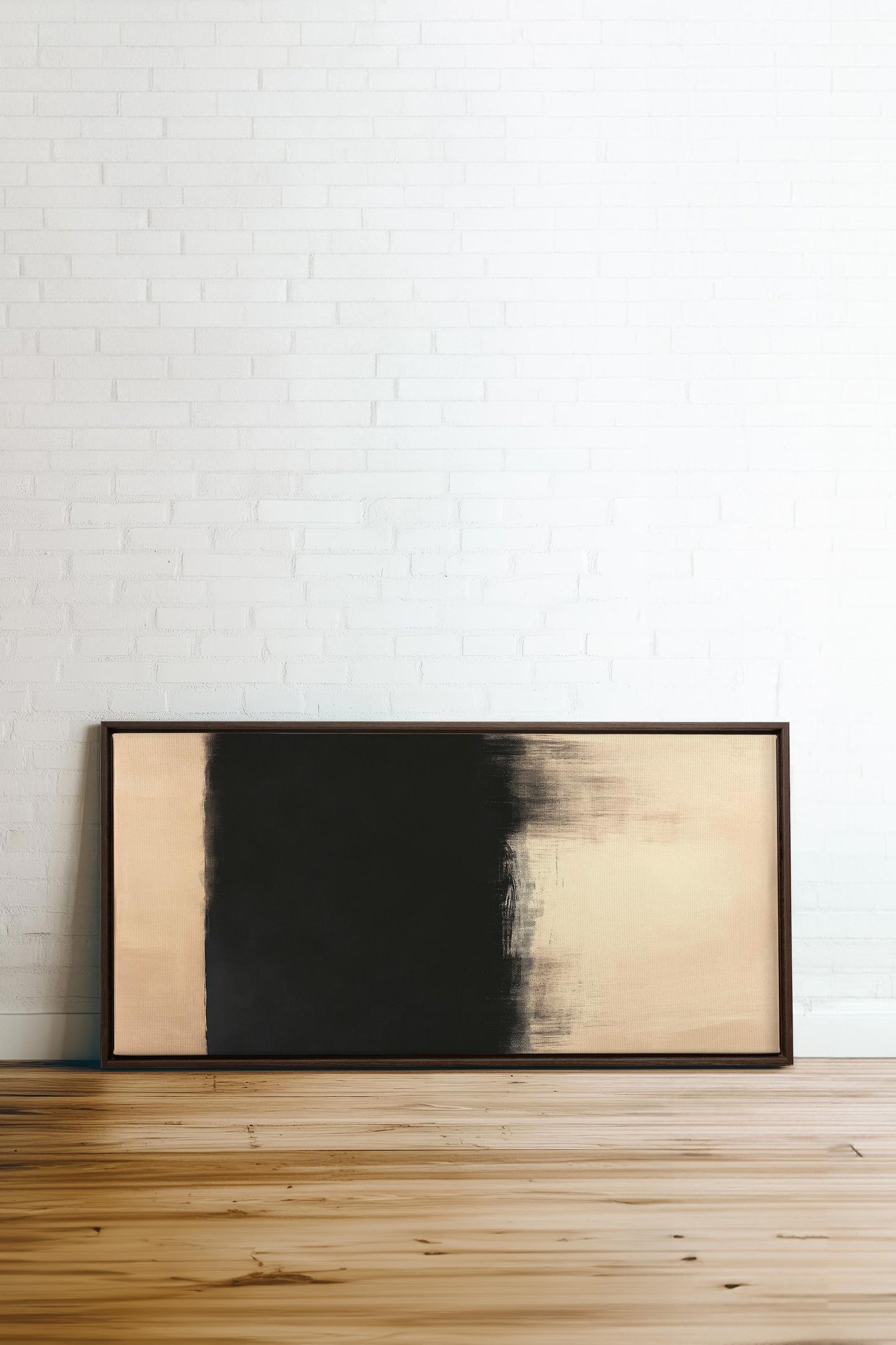 SHADOW MEETS LIGHT, Oeuvre sur toile étirée