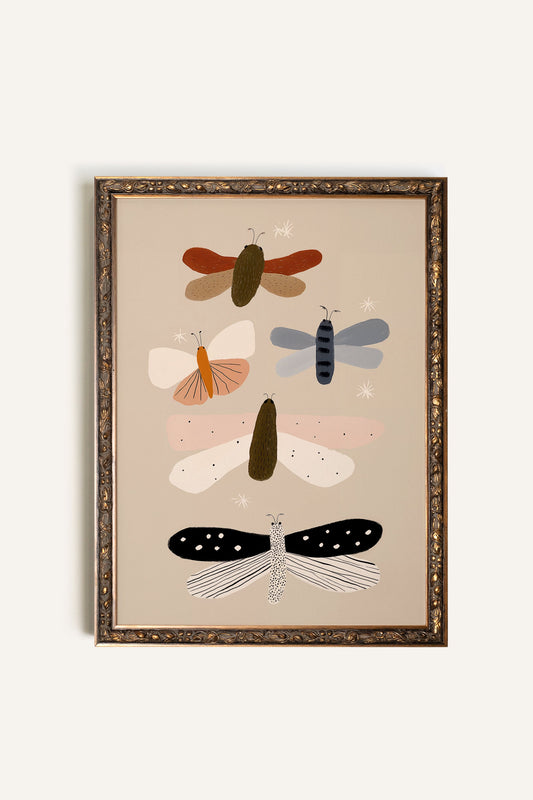 FLIGHT OF COLORS, CADRE VINTAGE BRONZE