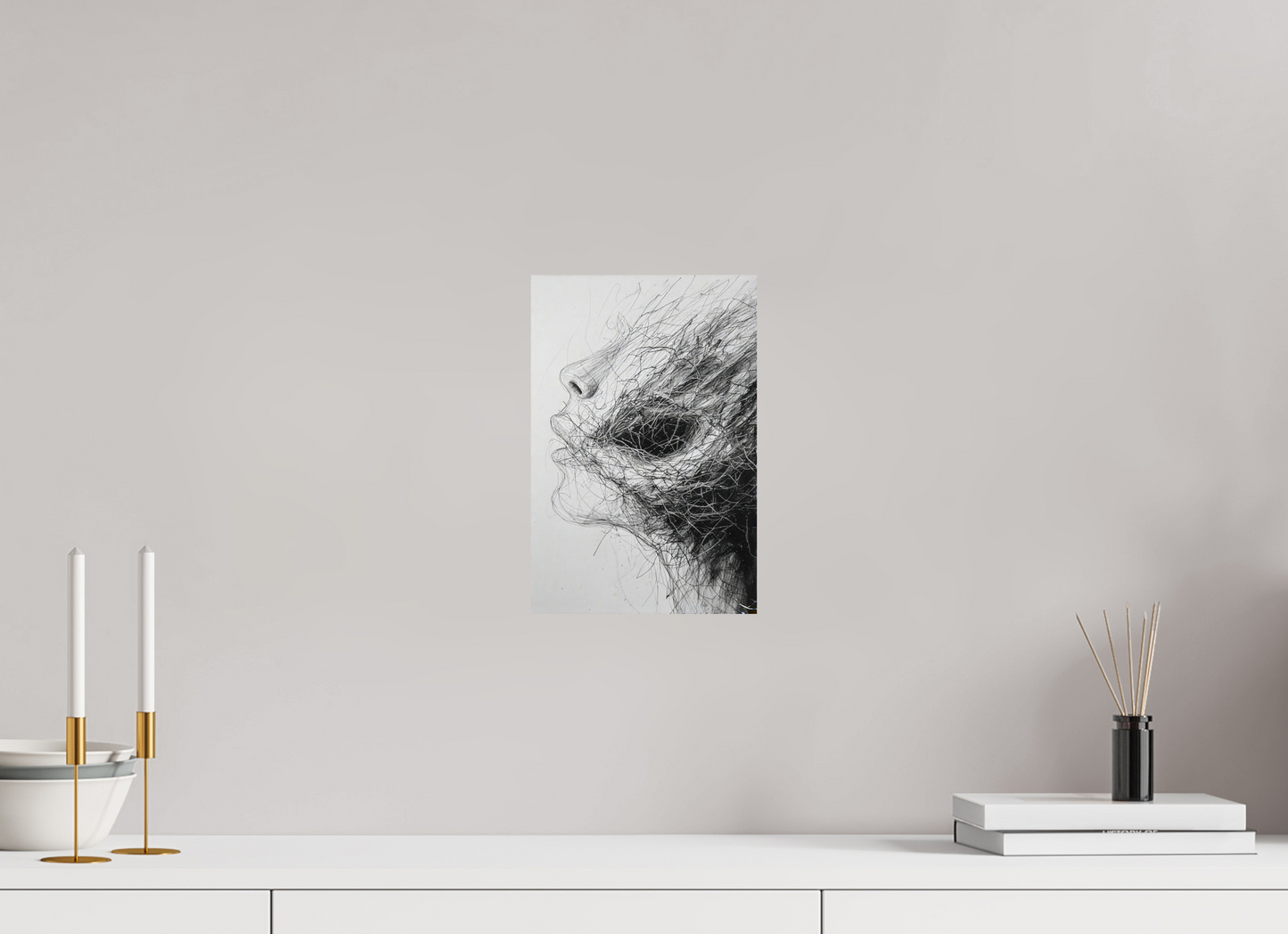 20 x 30 cm, Photo Print On Fuji Crystal DP II A face of roots