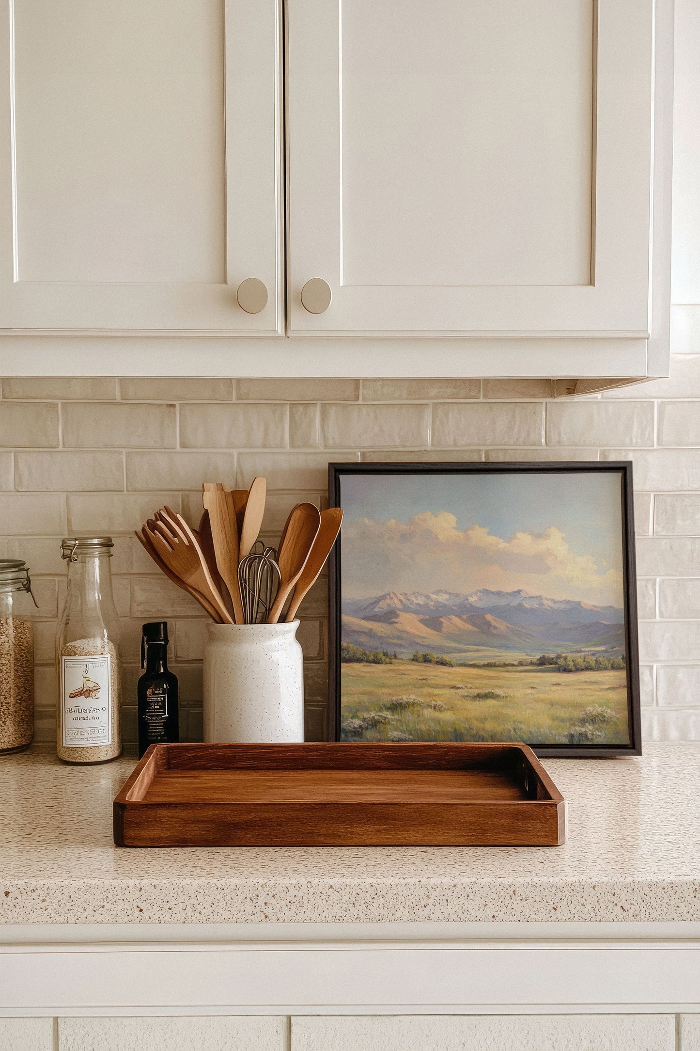 VALLEY OF LIGHT, Oeuvre sur toile étirée