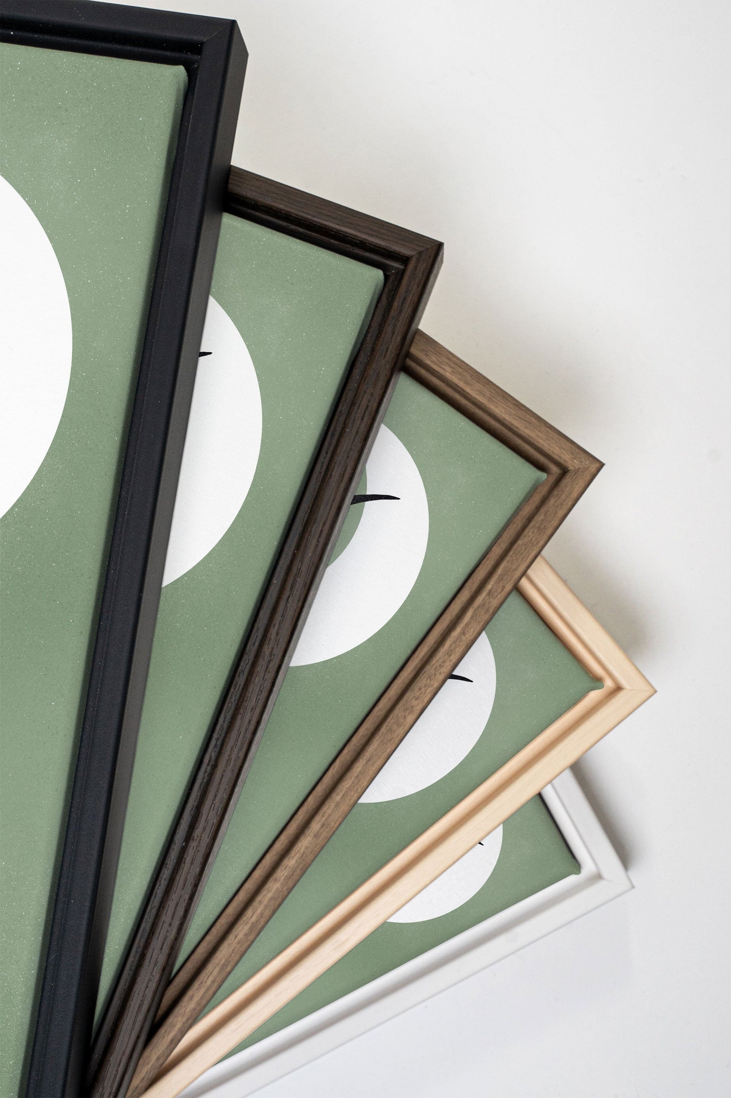 MOONLIGHT SILHOUETTES (2 Oeuvres sur toile étirée)