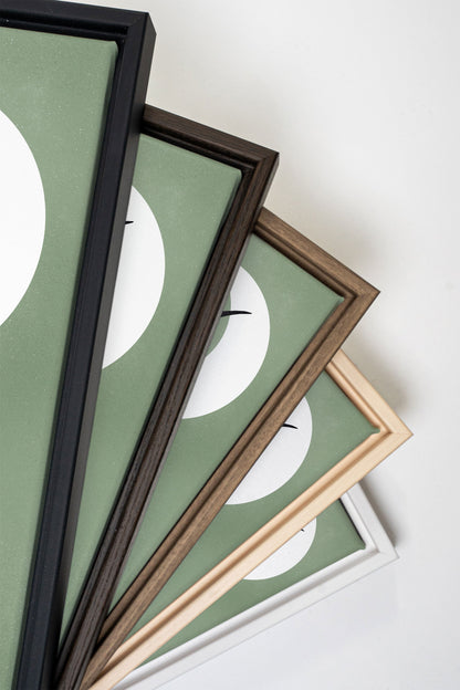 MOONLIGHT SILHOUETTES (2 Oeuvres sur toile étirée)