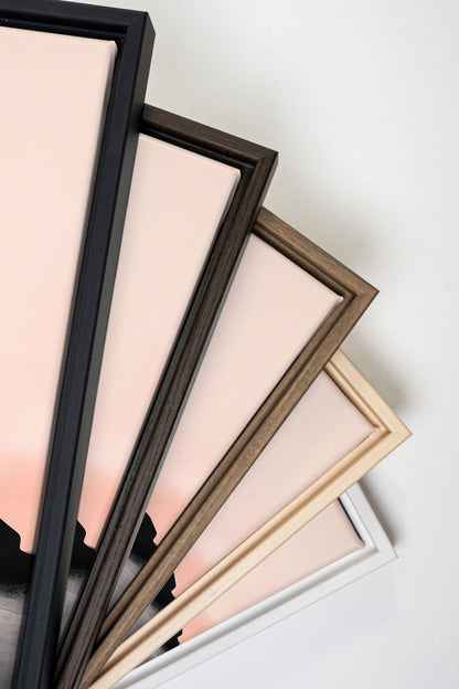 TWILIGHT GLOW, Oeuvre sur toile étirée