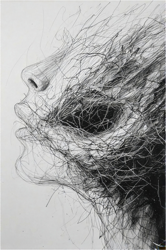 Main image A face of roots