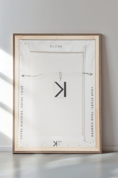 HIDDEN LIGHT, Oeuvre sur toile étirée