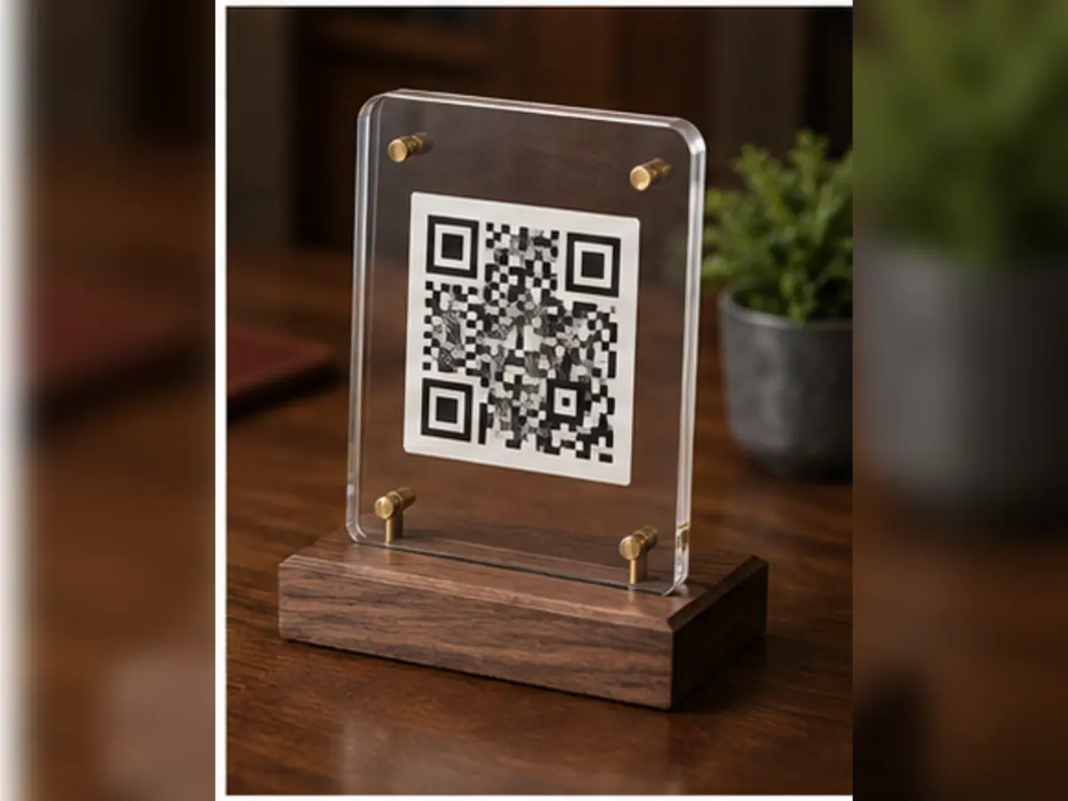 Scan to Connect QR Sign