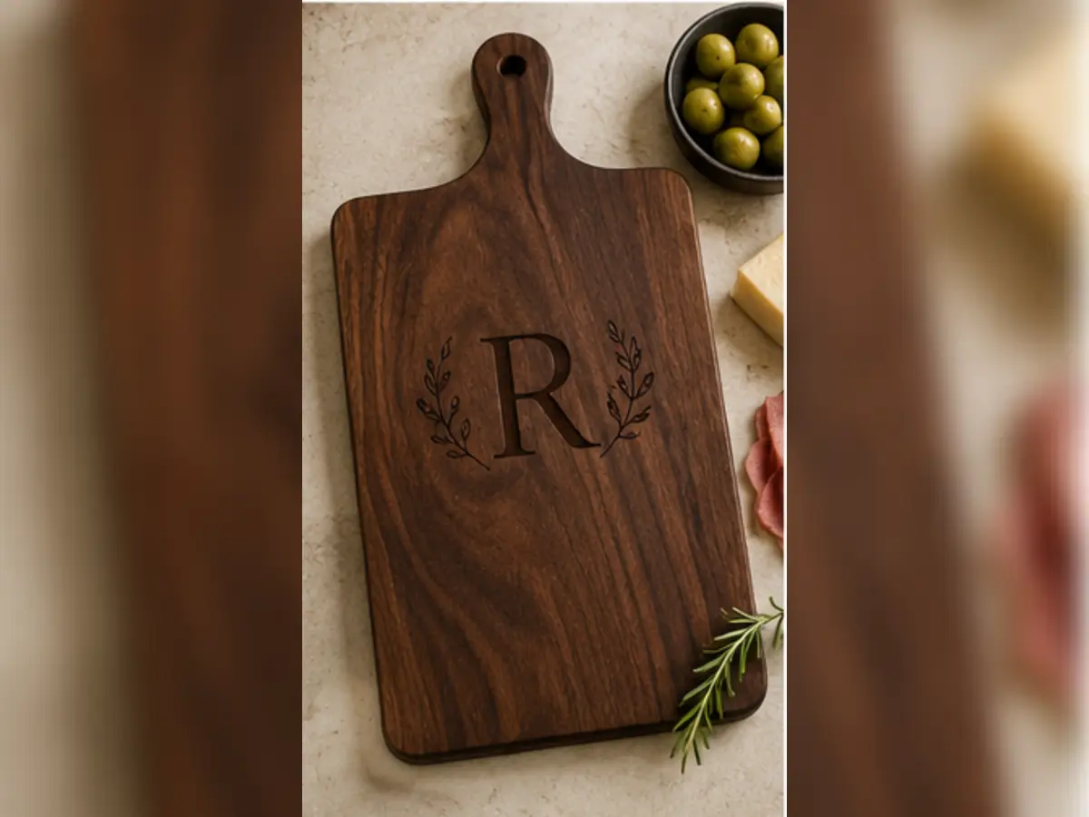 Monogram Charcuterie Board