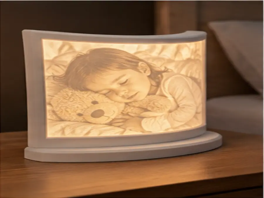 Custom Photo Lithophane Lamp