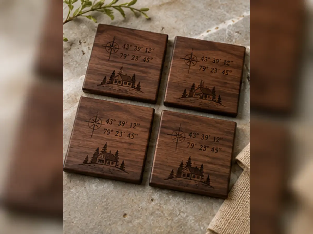 Cottage Coordinates Coasters