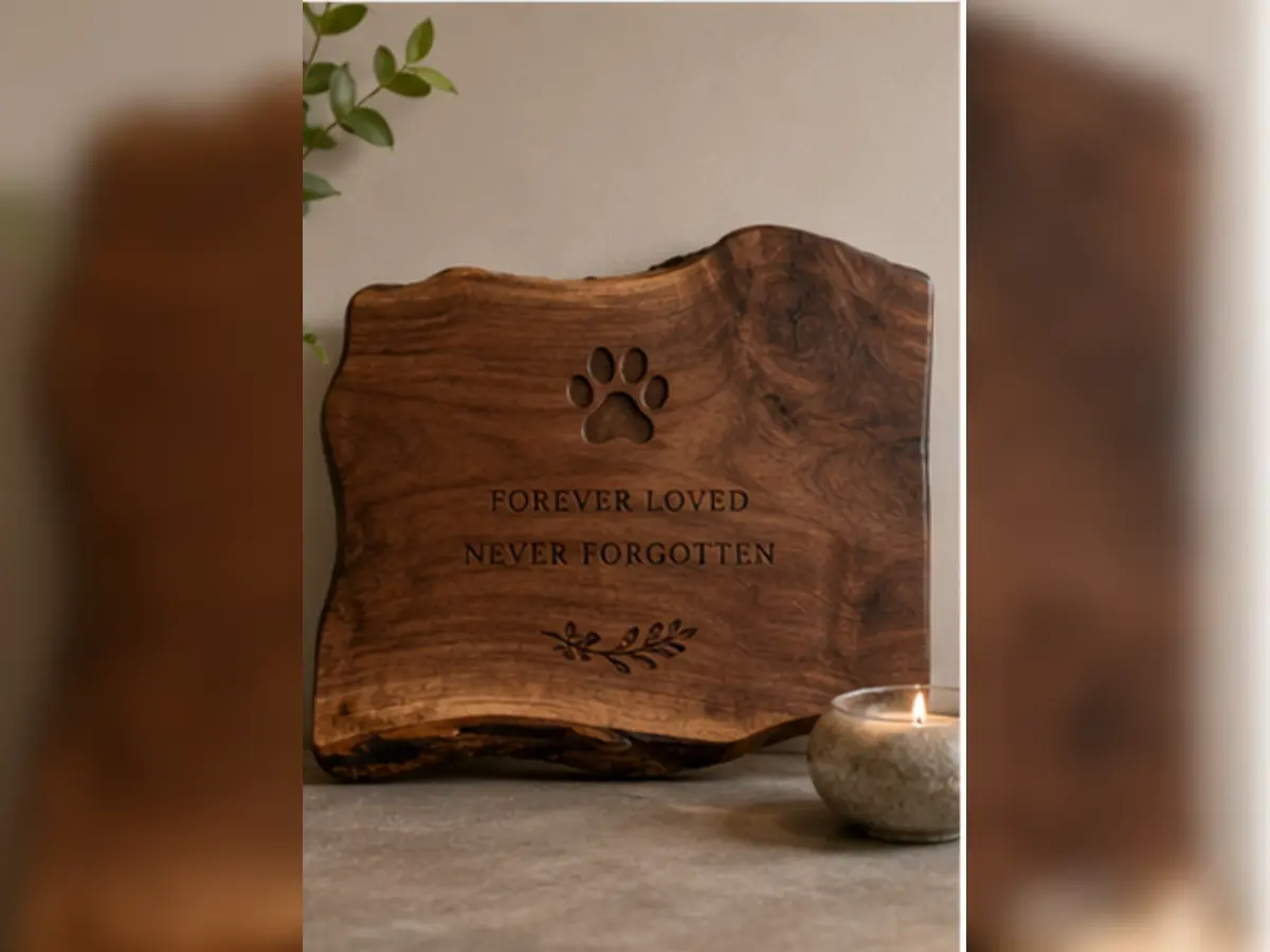 Live-Edge Pet Memorial