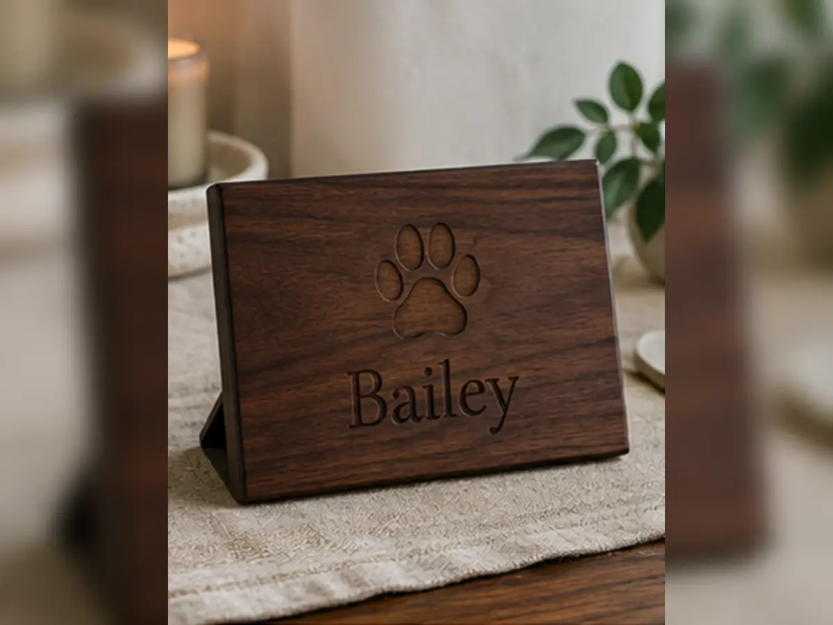 Always in Our Hearts Pet Plaque