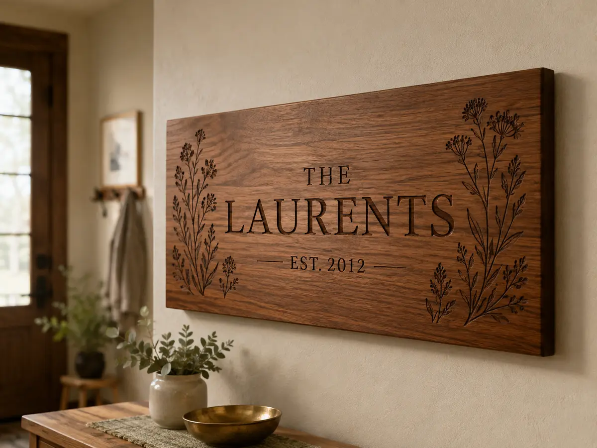 Botanical Family Name Sign