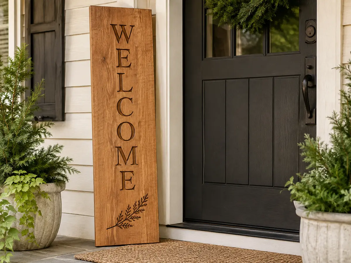 Farmhouse Porch Welcome