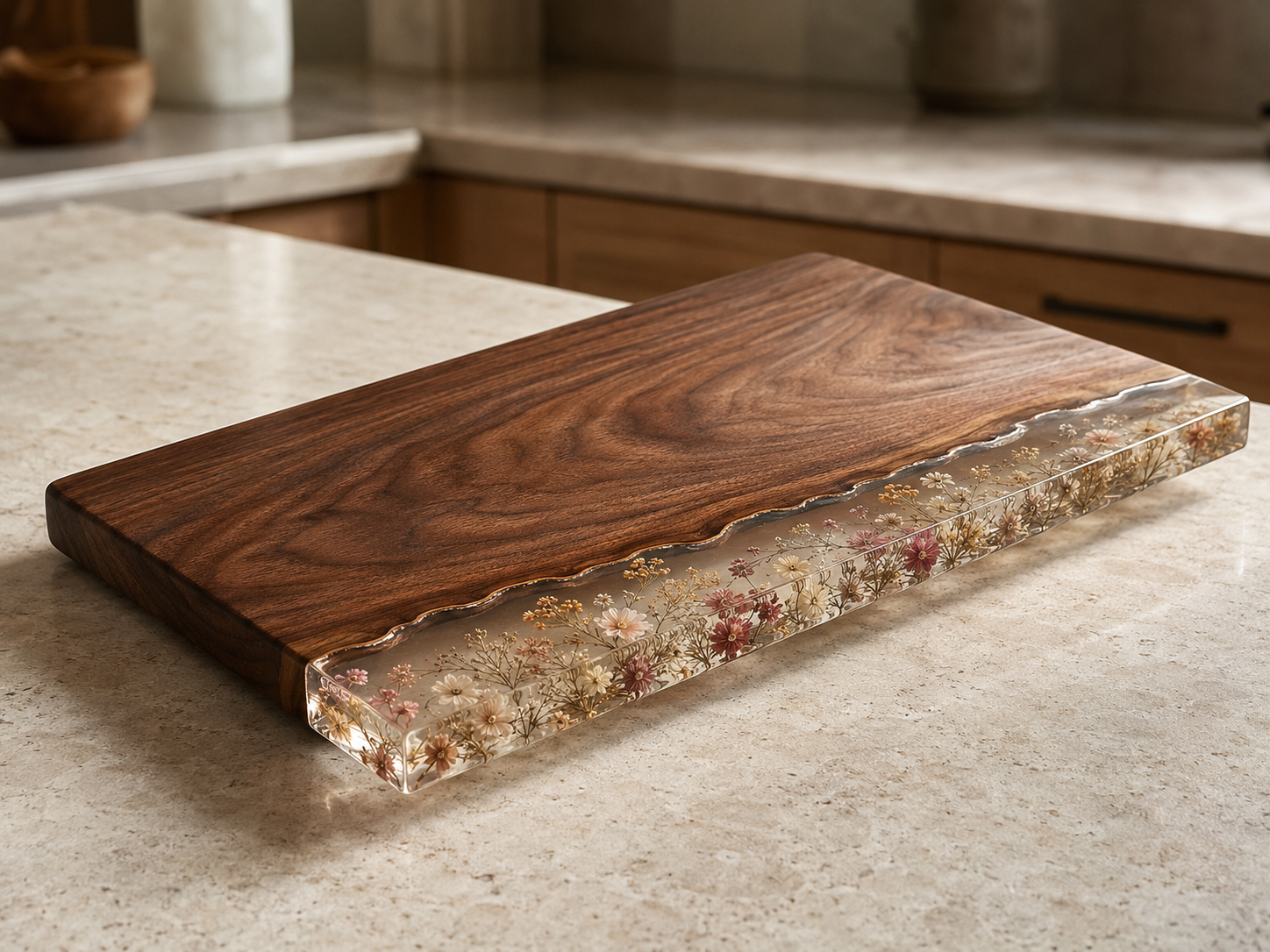 Resin Floral Board