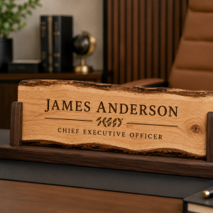 Executive Desk Name Display