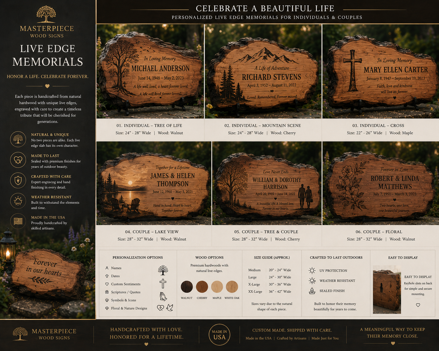 Memorial Plaque Catalogue